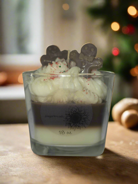 Gingerbread Dessert Candle
