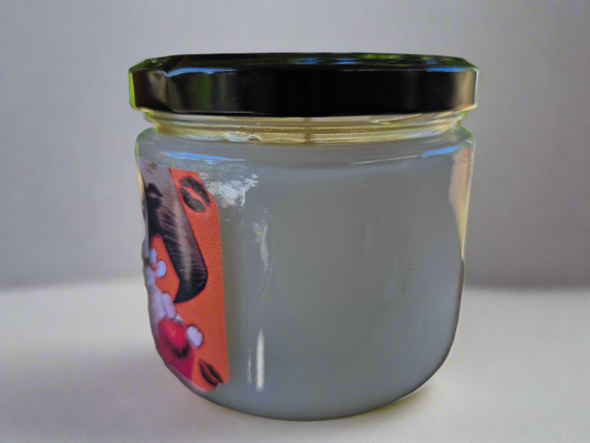 Kisses for Puddin Harley Quinn Inspired Candle