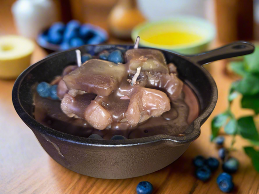 Blueberry Cobbler Skillet Candle