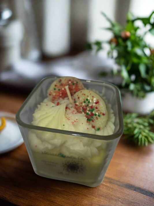 Christmas Cookies Dessert Candle