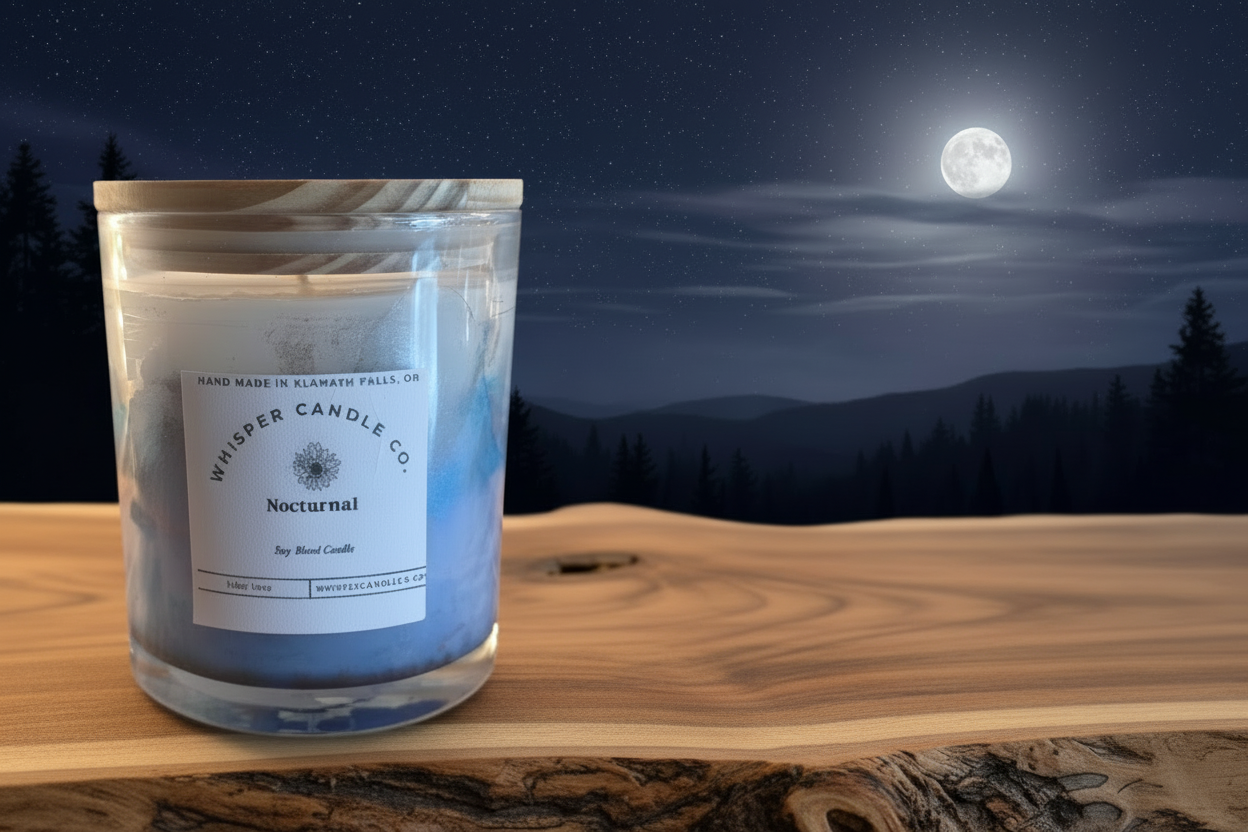 Nocturnal Marbled Candle-14 0z