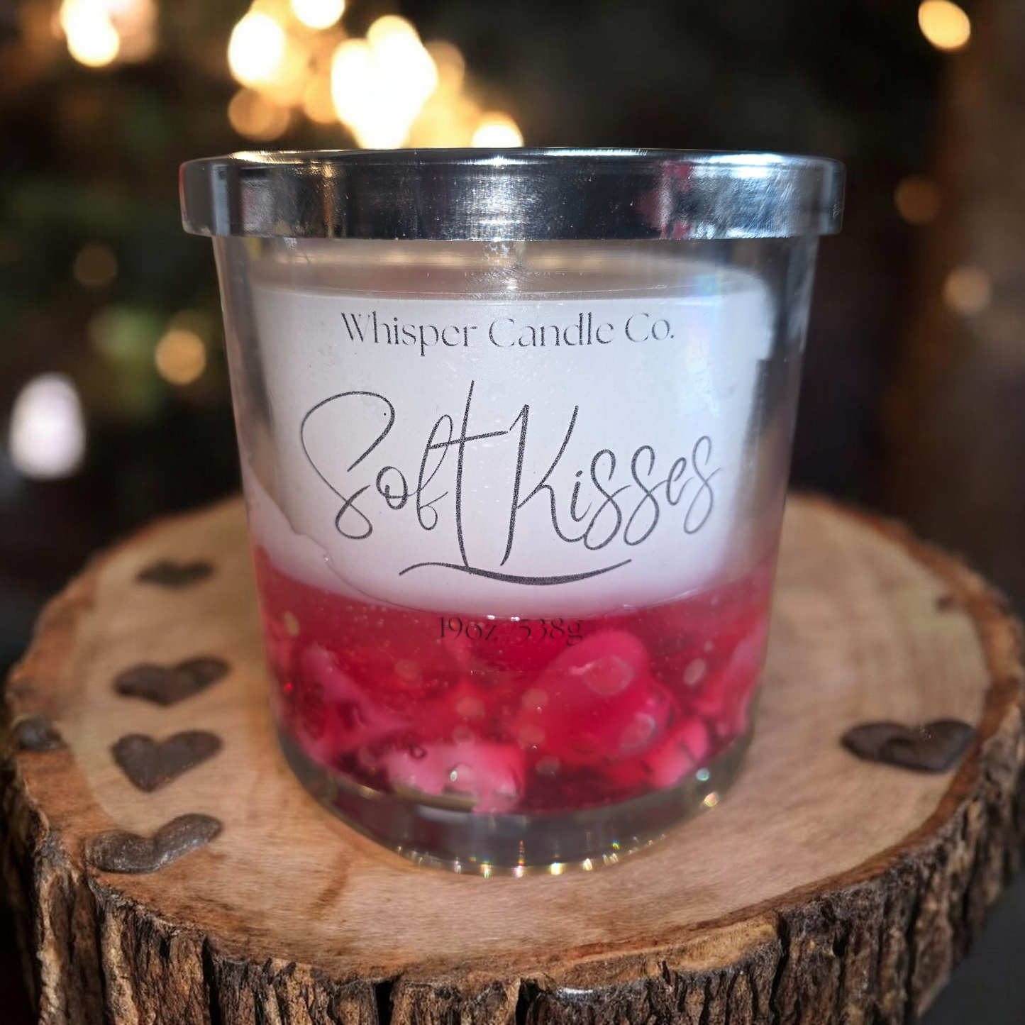 Soft Kisses Gel Candle