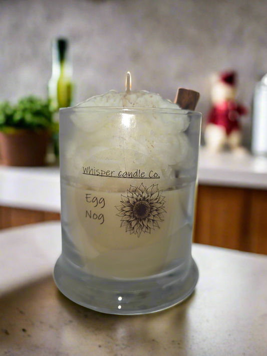 EggNog Dessert Candle