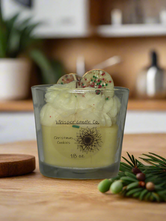 Christmas Cookies Dessert Candle