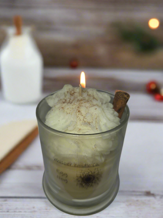 EggNog Dessert Candle