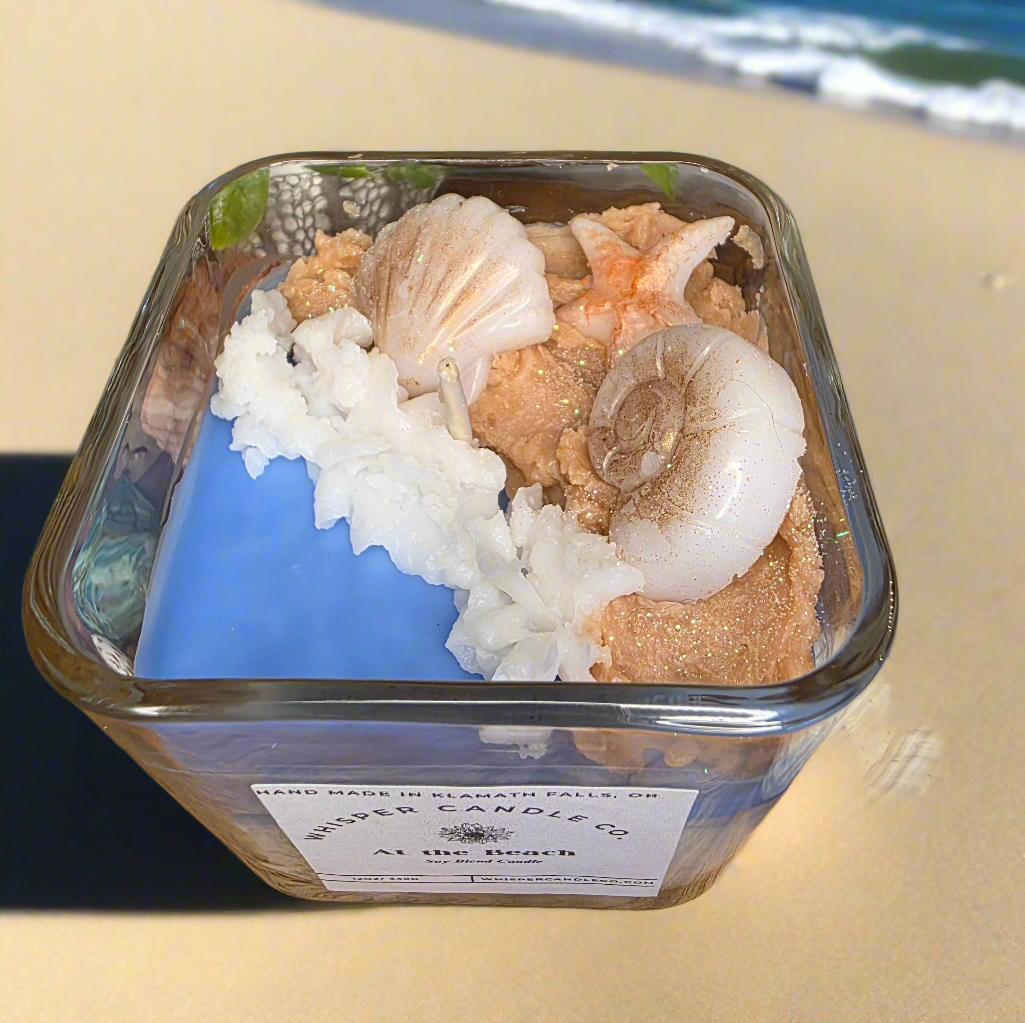 At the Beach Dessert Candle