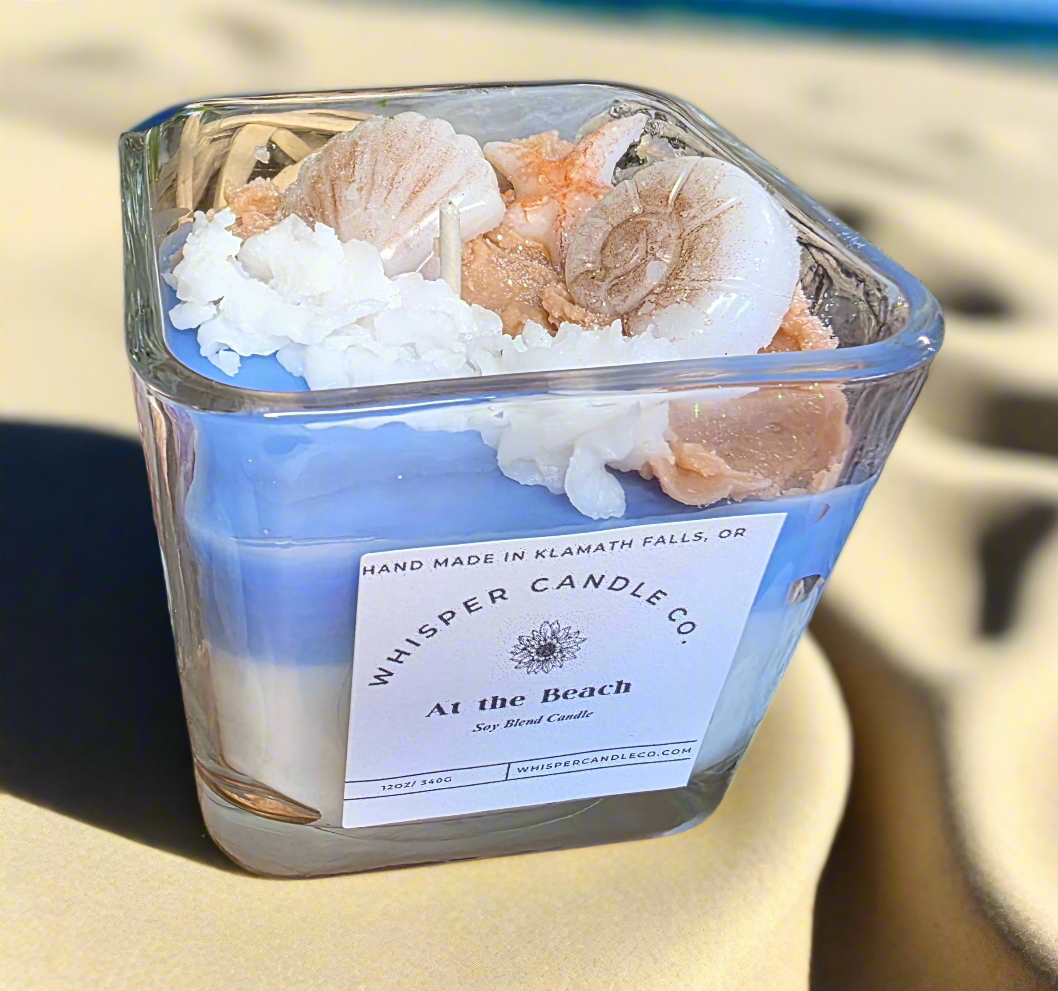 At the Beach Dessert Candle