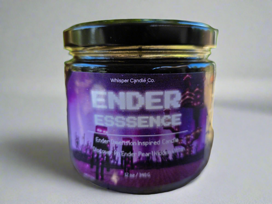 Ender Essence Minecraft Inspired Candle