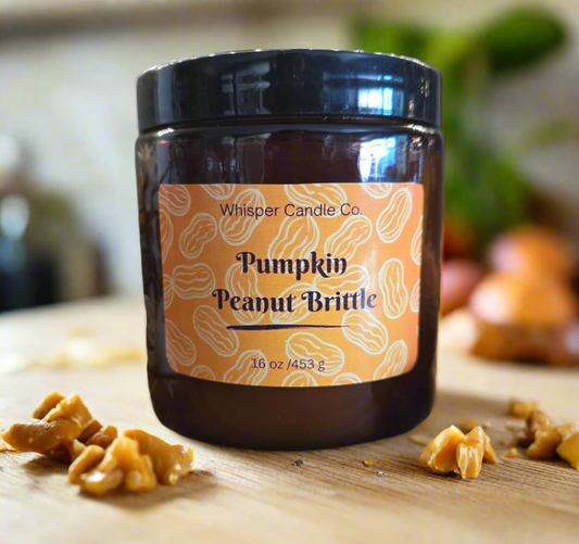 Pumpkin Peanut Brittle Candle
