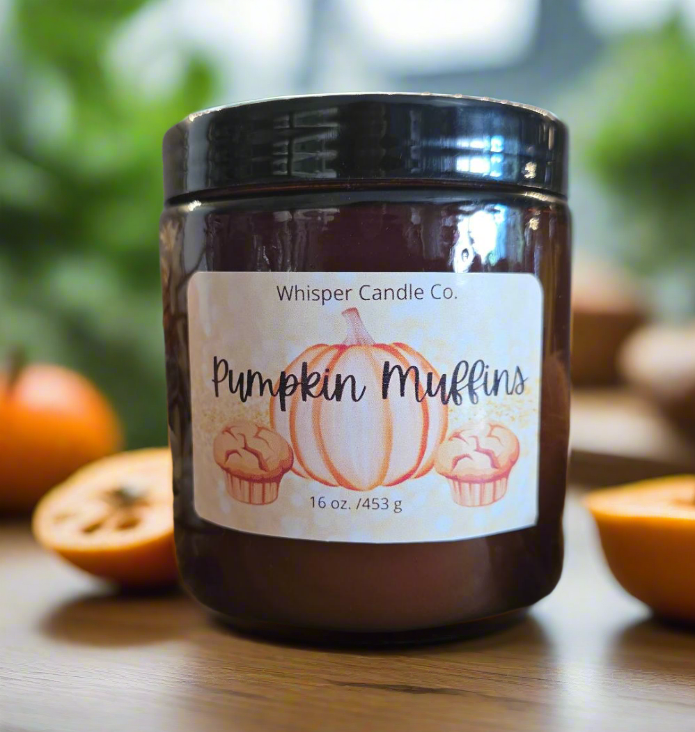 Pumpkin Muffins Candle