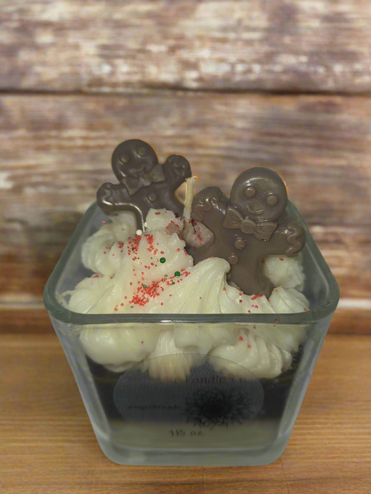 Gingerbread Dessert Candle