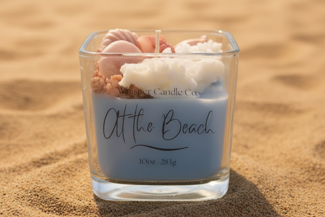 At the Beach Dessert Candle