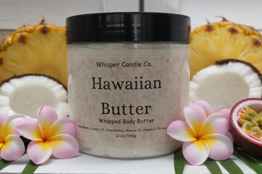 Hawaiian Butter Whipped Body Butter 12 oz