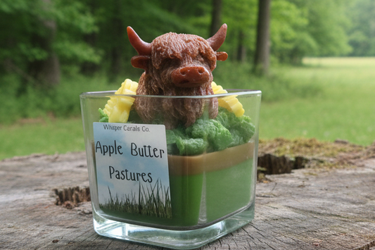 Highland Cow Candle