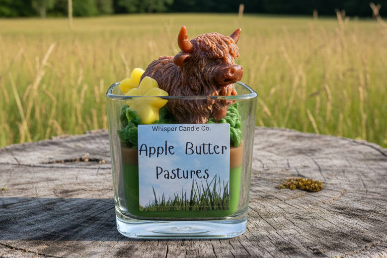 Highland Cow Candle