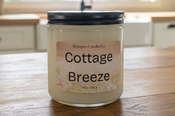 Cottage Breeze 16 oz Jar Candle