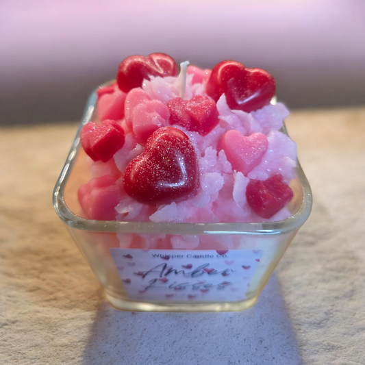 Amber Kisses Dessert Candle