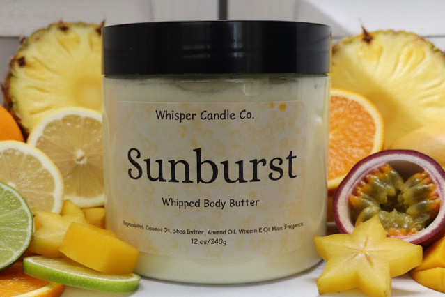 Sunburst Whipped Body Butter 12 oz