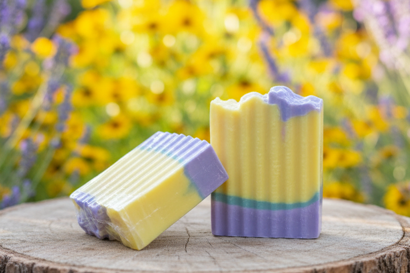Lavandar and Honey Oatmeal Soap