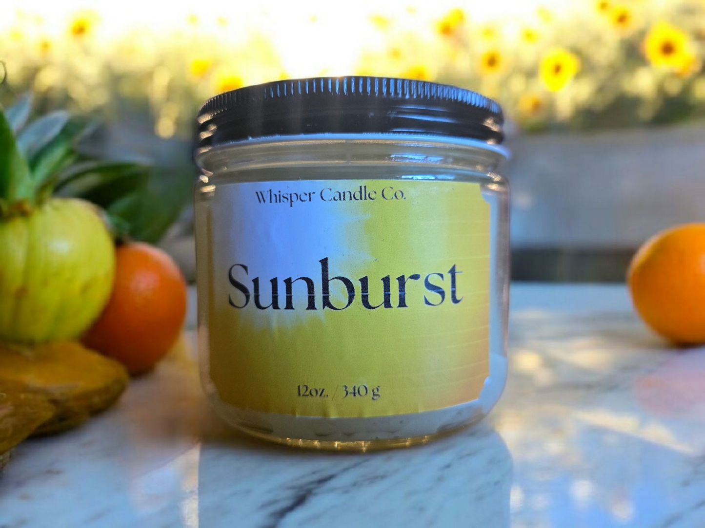 12 oz Sunburst Jar Candle