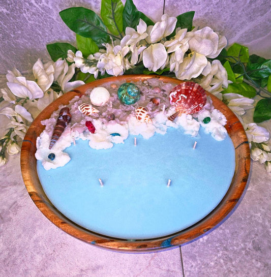 Sunny Beaches Dough Bowl Candle